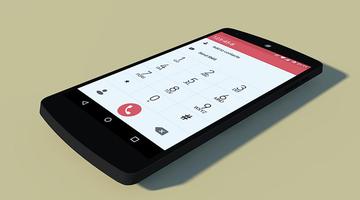 S10 Red Theme for ExDialer Affiche