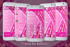 Dialer Theme Sparkling Pink poster