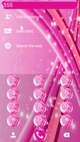 Dialer Theme Sparkling Pink screenshot 2