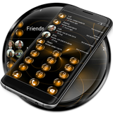Dialer Theme Spheres Orange icon