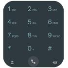 ExDialer Style Black Theme ikon