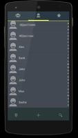 ExDialer Style Black Theme syot layar 3