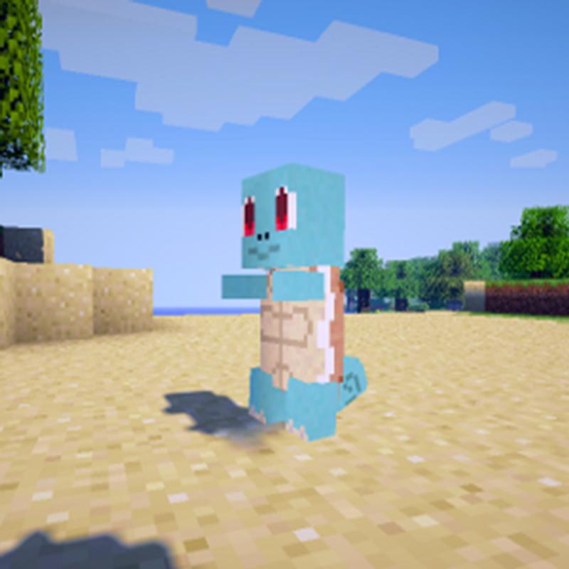 Pixel mon MOD For MineCraft PE for Android - APK Download