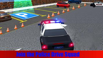 Police Car Parking Simulator Free постер