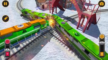 Modern Pak vs Indian Train Race: Azadi Train Game screenshot 3