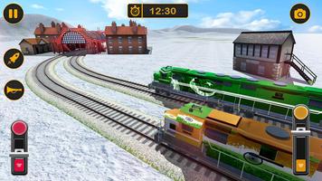 Modern Pak vs Indian Train Race: Azadi Train Game screenshot 2