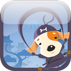 Dog Ninja - Puppy fly jump run 圖標