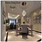 modern dining room designs icône