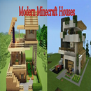 Nowoczesny dom dla Minecrafta aplikacja