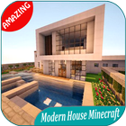 300+ Modern House Minecraft Ideas icône
