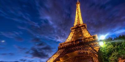 Eiffel Tower Paris LWP โปสเตอร์