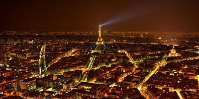 Night Paris Lights LWP تصوير الشاشة 1