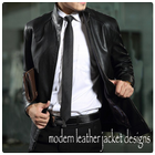 modern leather jacket designs icône