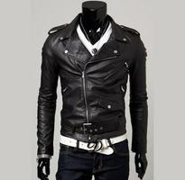 modern leather jacket designs Affiche