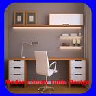 modern study table design icon