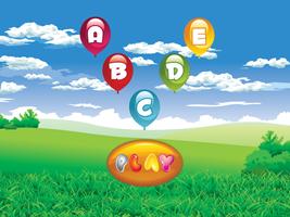 Alphabet Balloon Pop 2 Affiche