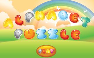 Poster Toddlers Alphabet Puzzle