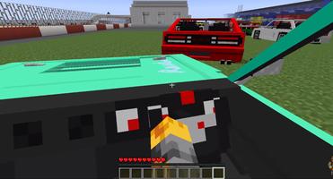 Cars Mod for Minecraft MCPE syot layar 1