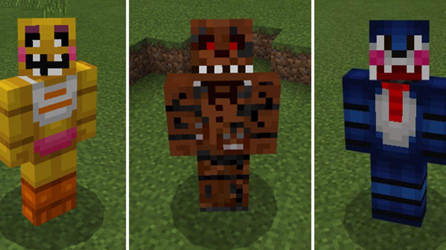 Freddy's Mod FNAF for Minecraft Pocket Edition Descarga 