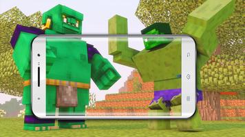 Mod Hulk Hero For MCPE اسکرین شاٹ 2