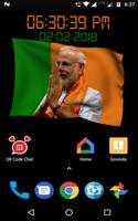 Modi Flag Live Wallpapers - BJP スクリーンショット 3