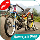 300+ Modification Motorcycle Drag icon