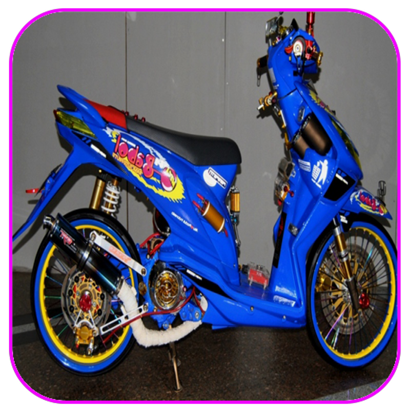 39 Foto modifikasi motor beat drag Terbaru