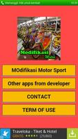 Modifikasi Motor Sport постер