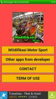 Modifikasi Motor Sport poster