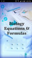 Biology Equations & Formulas Affiche