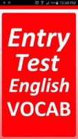 Entry Test English VOCAB Affiche