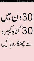 30 Din Main 30 Gunaah Chorain plakat