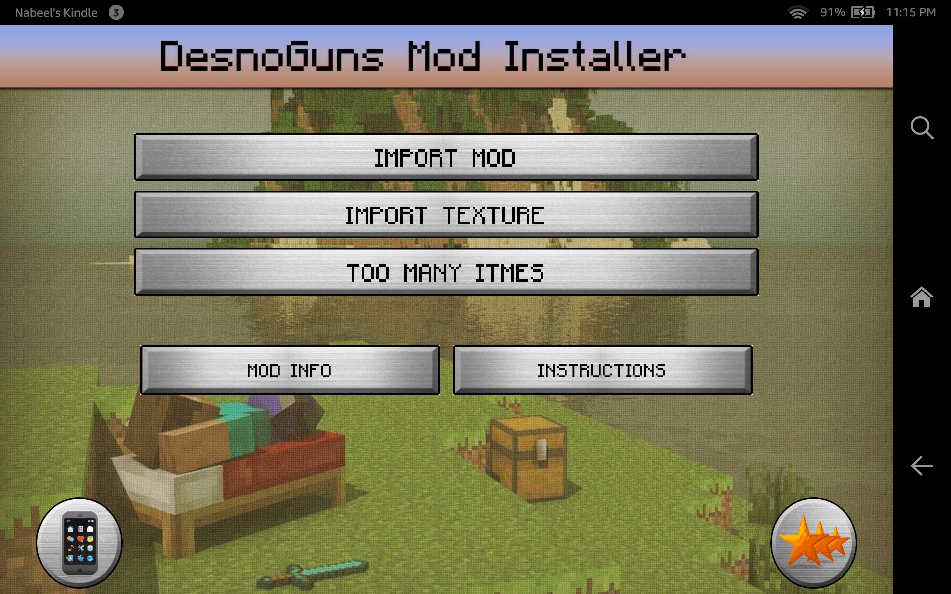 Android 用の Desnoguns Mod For Minecraft Pe Apk をダウンロード