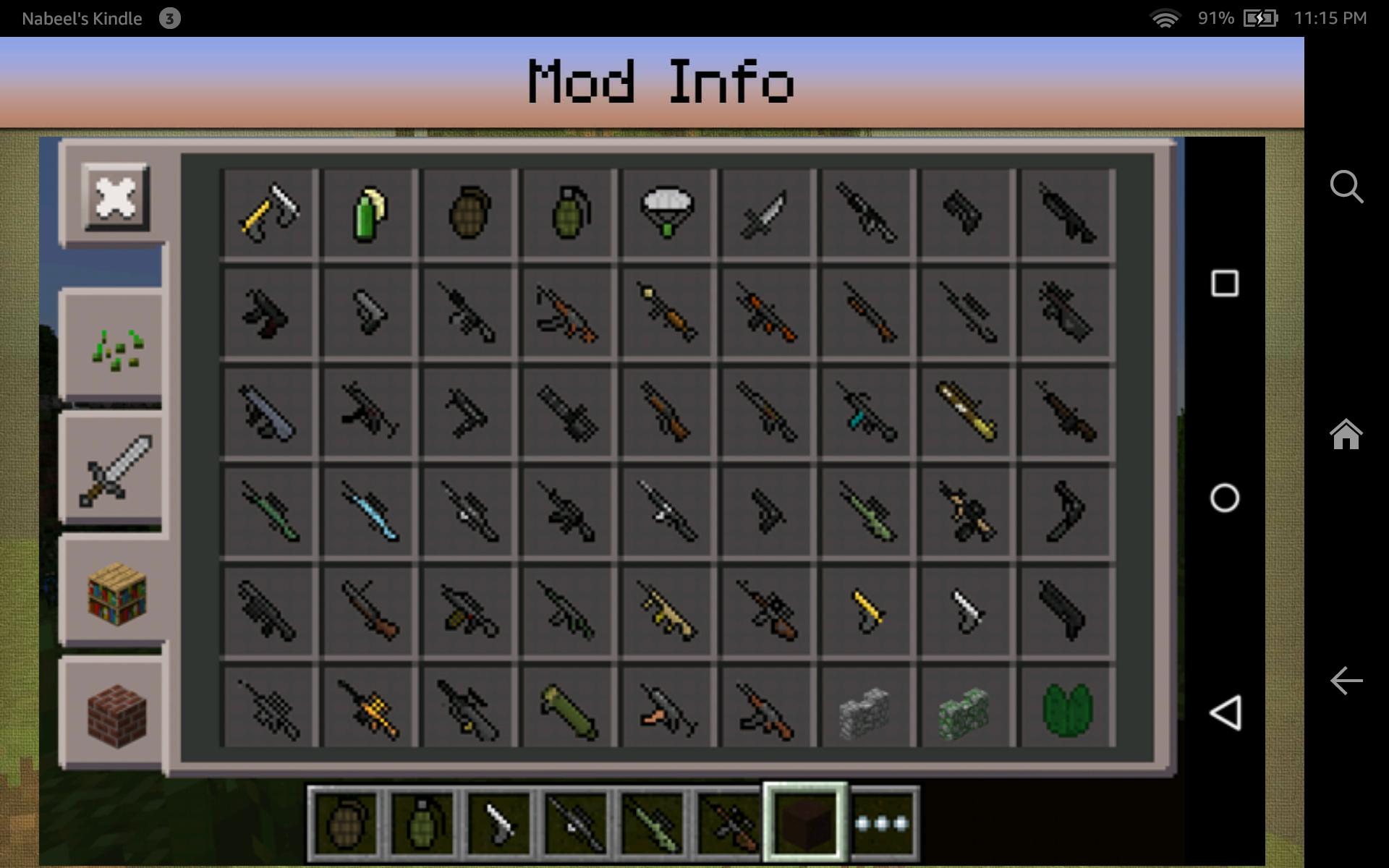 Android 用の Desnoguns Mod For Minecraft Pe Apk をダウンロード