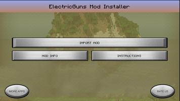 Electric Guns Mod for MCPE تصوير الشاشة 3