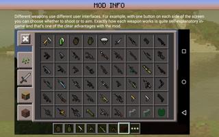 Gun Mod: Guns in Minecraft PE Ekran Görüntüsü 2