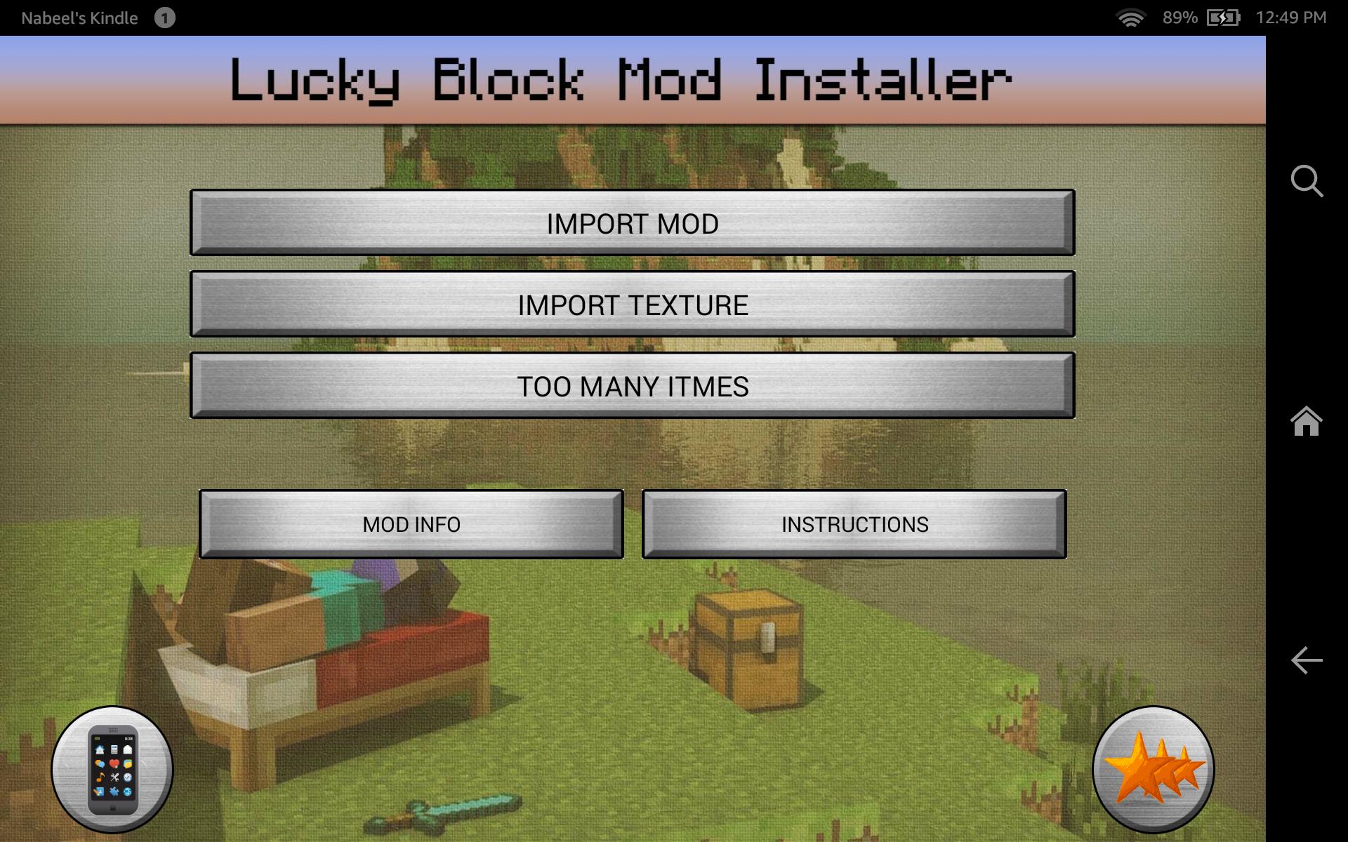Lucky Block Mod Minecraft Pe For Android Apk Download