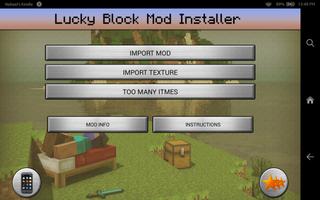 Lucky Block Mod Minecraft PE Affiche