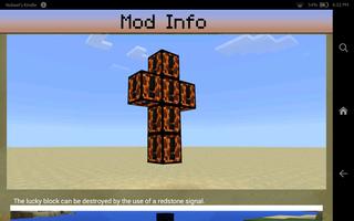 Lucky Block Mod Minecraft PE captura de pantalla 2