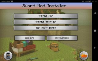 Swords Mod for Minecraft PE تصوير الشاشة 1