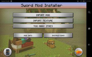 Swords Mod for Minecraft PE скриншот 1