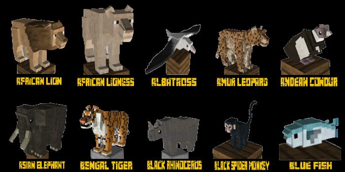 Zoo and Wild Animals Mod Minecraft APK for Android Download Zoo and Wild Animals Mod Minecraft APK for Android Download