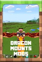 Poster Dragon Mounts Mod Minecraft PE