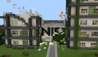 Zombie Maps for Minecraft PE - The Living Dead Affiche