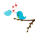 Birds In Love
