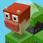 Down Crossy - Running Cows icon