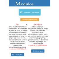 Modulos.fr Screenshot 1