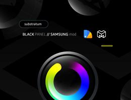 پوستر Black Panel // Samsung mod