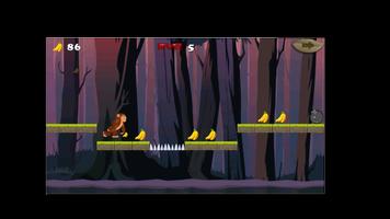 Jungle Monkey Run Adventure 2 captura de pantalla 3