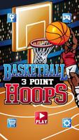 Basketball - 3 Point Hoops Affiche